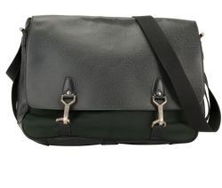 Taiga Dersou Messenger, Leather, Black/Green, CE0056 (2006), 1*